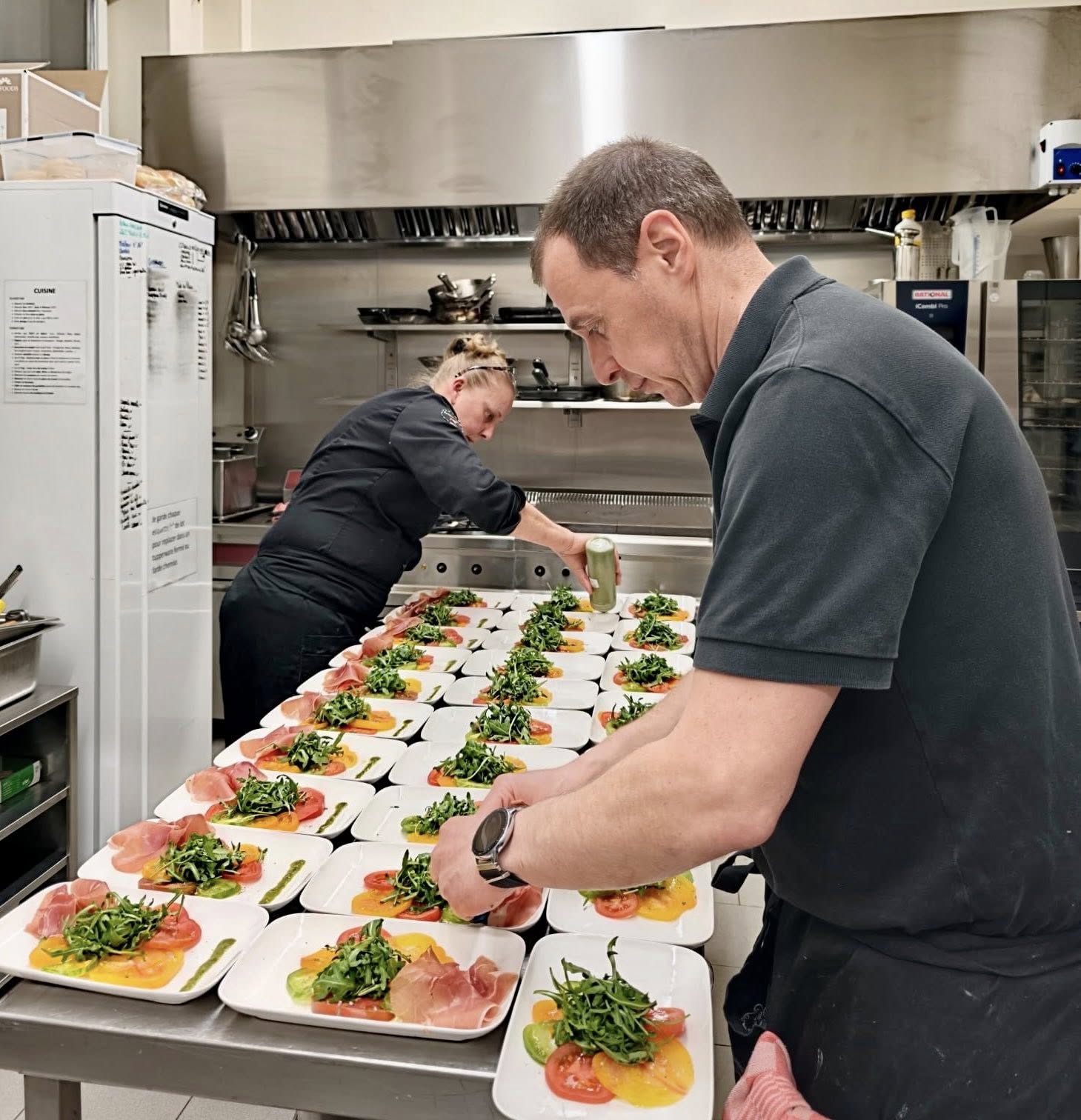 Préparation en cuisine