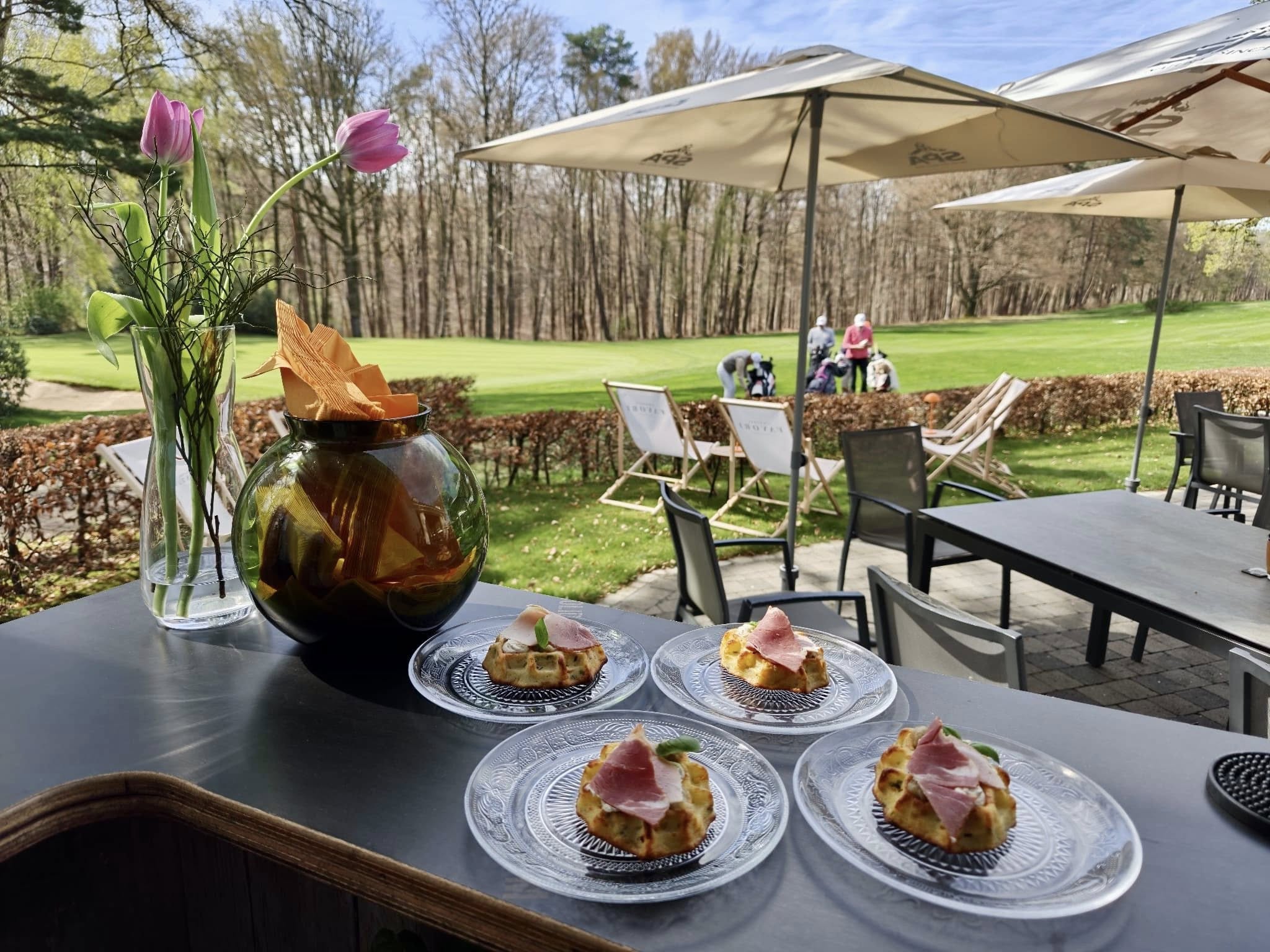 Service en terrasse